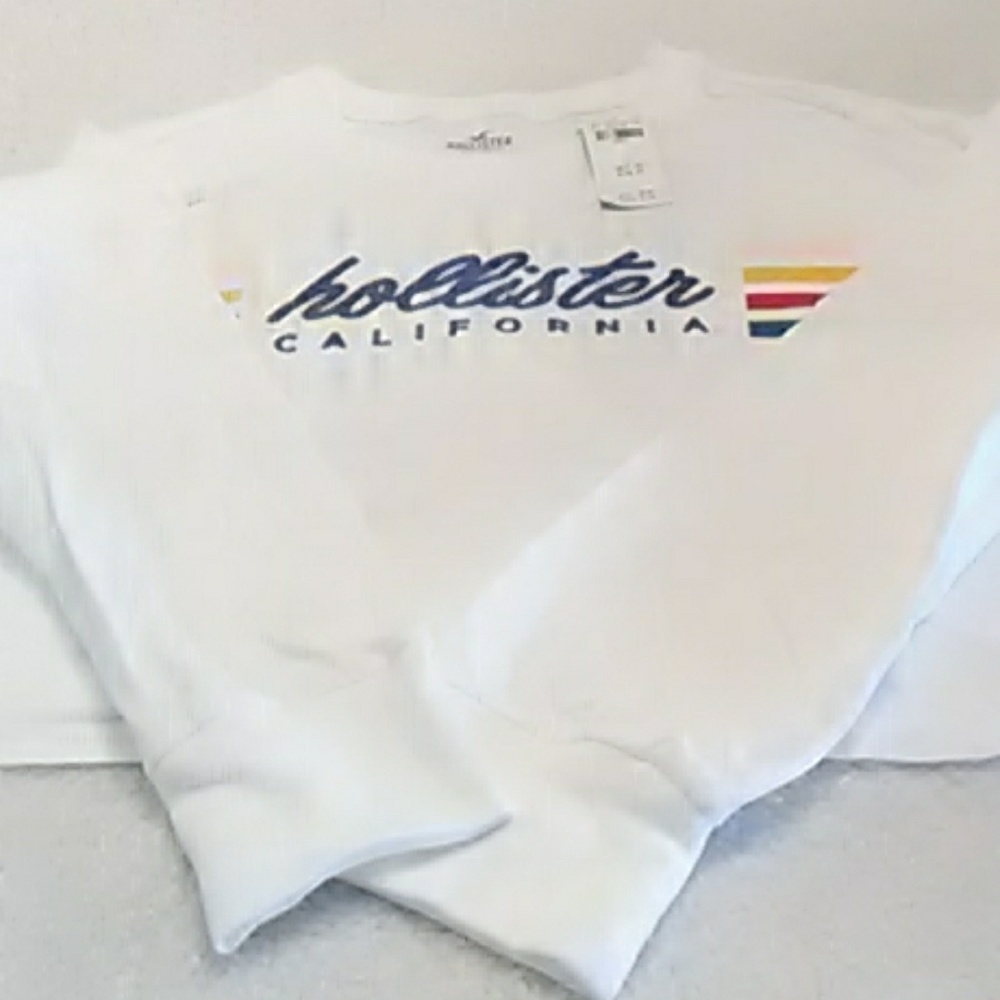 Girls cropped long sleeve shirt - Picture 2 of 4